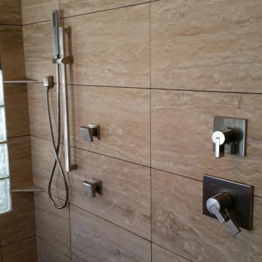 Shower fixture installation for Gas Line Repair in Friendly